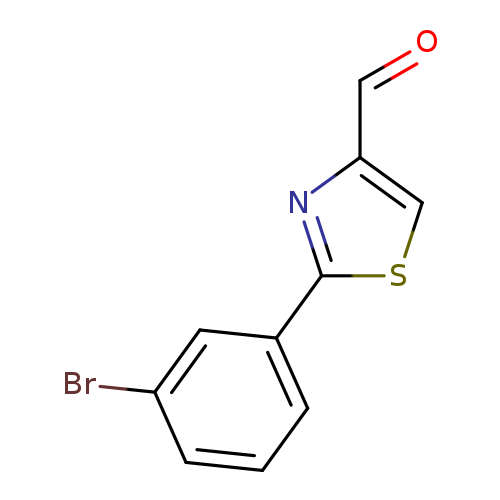 2-(3-Bromophenyl)thiazole-4-carbaldehyde