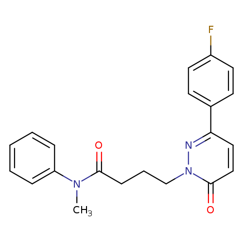4-[3-(4-fluorophenyl)-6-oxo-1,6-dihydropyridazin-1-yl]-N-methyl-N-phenylbutanamide