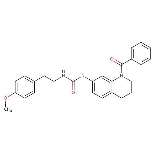 3-(1-benzoyl-1,2,3,4-tetrahydroquinolin-7-yl)-1-[2-(4-methoxyphenyl)ethyl]urea