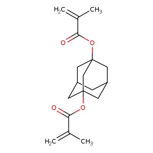 2-Propenoic acid, 2-methyl-, 1,1'-tricyclo[3.3.1.13,7]decane-1,3-diyl ester