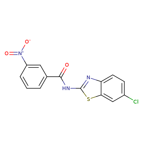 N-(6-chloro-1,3-benzothiazol-2-yl)-3-nitrobenzamide
