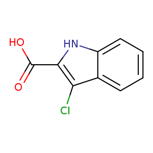 1H-Indole-2-carboxylic acid, 3-chloro-