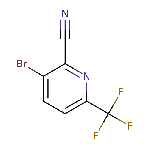3-bromo-2-cyano-6-(trifluoromethyl)pyridine