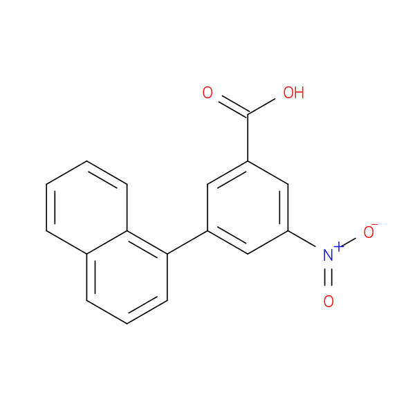 3-(Naphthalen-1-yl)-5-nitrobenzoic acid