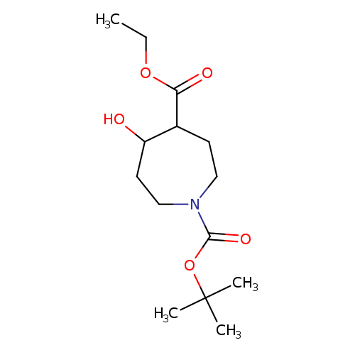 1-tert-Butyl 4-ethyl 5-hydroxyazepane-1,4-dicarboxylate