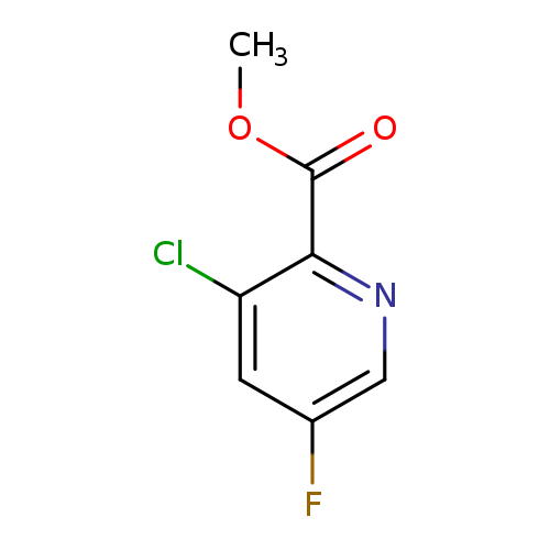 2-Pyridinecarboxylic acid, 3-chloro-5-fluoro-, methyl ester