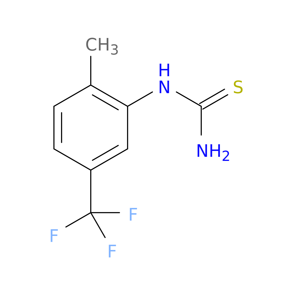 [2-methyl-5-(trifluoromethyl)phenyl]thiourea