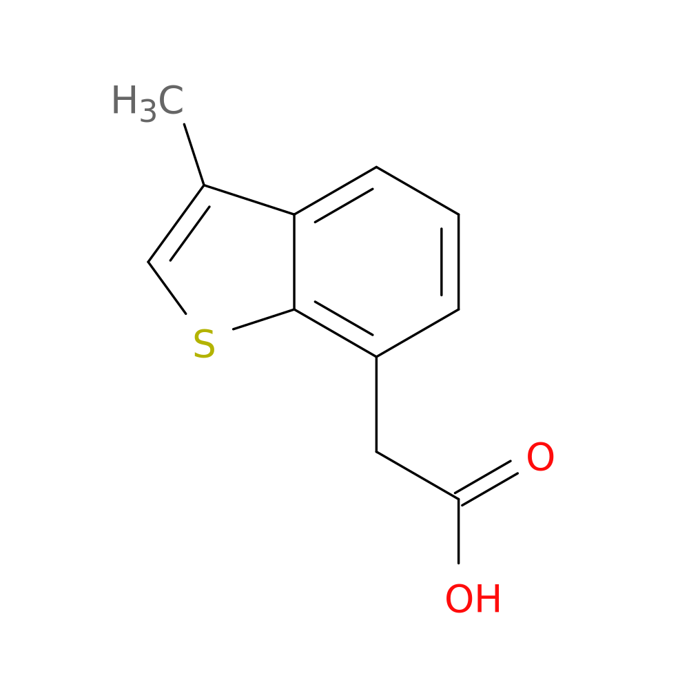 2-(3-methyl-1-benzothiophen-7-yl)acetic acid