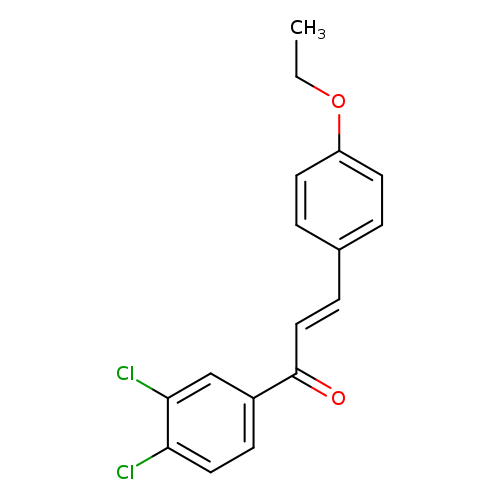 (2E)-1-(3,4-dichlorophenyl)-3-(4-ethoxyphenyl)prop-2-en-1-one