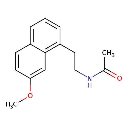 Acetamide, N-[2-(7-methoxy-1-naphthalenyl)ethyl]-
