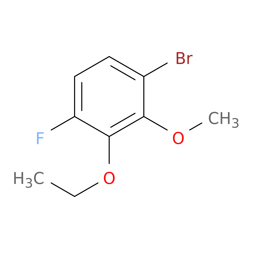1-Bromo-3-ethoxy-4-fluoro-2-methoxybenzene