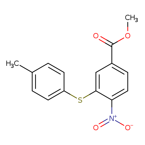 methyl 3-[(4-methylphenyl)sulfanyl]-4-nitrobenzoate