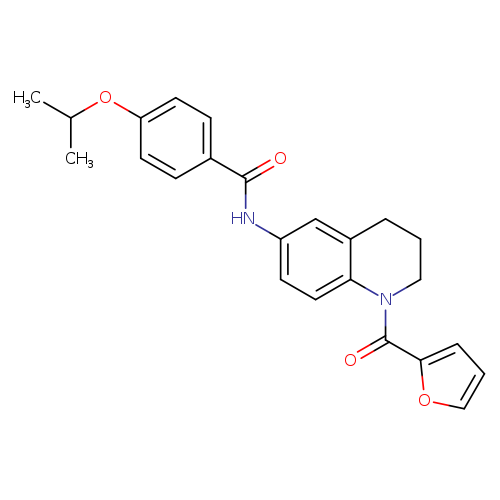 N-[1-(furan-2-carbonyl)-1,2,3,4-tetrahydroquinolin-6-yl]-4-(propan-2-yloxy)benzamide