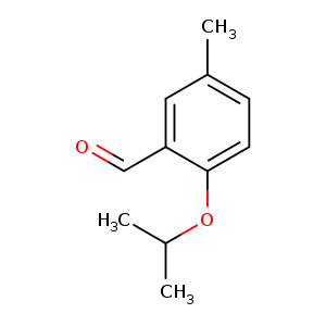 Benzaldehyde, 5-methyl-2-(1-methylethoxy)-
