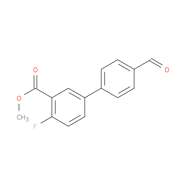 Methyl 2-fluoro-5-(4-formylphenyl)benzoate