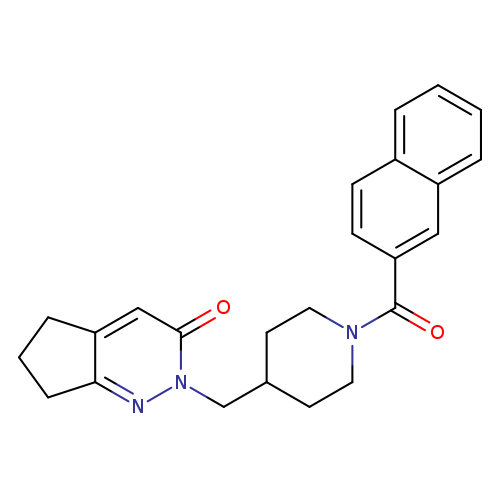 2-{[1-(naphthalene-2-carbonyl)piperidin-4-yl]methyl}-2H,3H,5H,6H,7H-cyclopenta[c]pyridazin-3-one