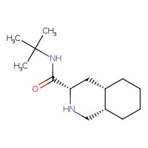 (3S,4aS,8aS)-N-(tert-Butyl)decahydroisoquinoline-3-carboxamide