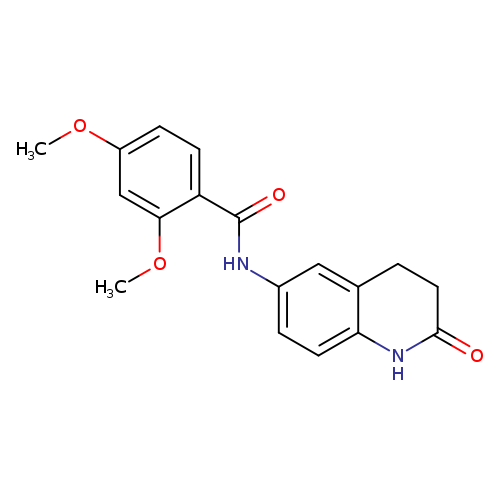 2,4-dimethoxy-N-(2-oxo-1,2,3,4-tetrahydroquinolin-6-yl)benzamide