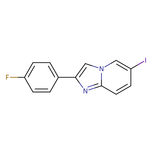 2-(4-Fluorophenyl)-6-iodoimidazo[1,2-a]pyridine