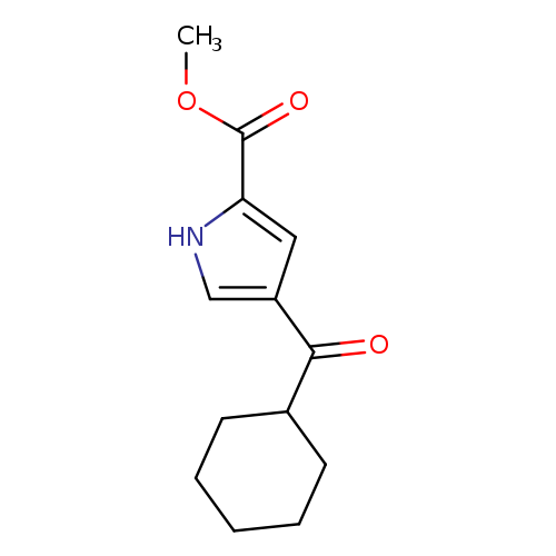 Methyl 4-(cyclohexanecarbonyl)-1H-pyrrole-2-carboxylate