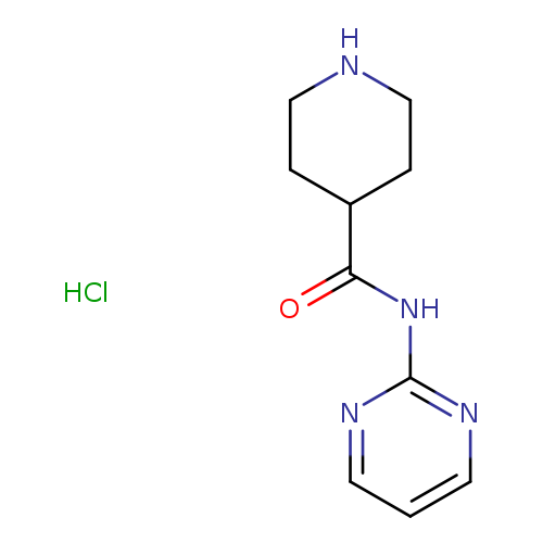 N-(pyrimidin-2-yl)piperidine-4-carboxamide hydrochloride