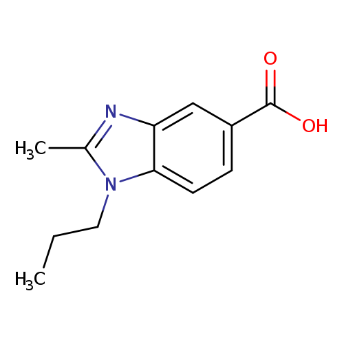 2-Methyl-1-propyl-1,3-benzodiazole-5-carboxylic acid