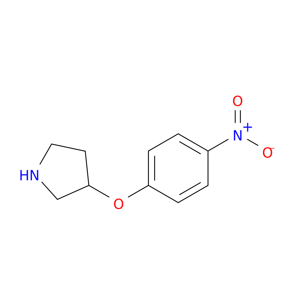 3-(4-Nitrophenoxy)pyrrolidine