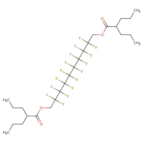 1H,1H,10H,10H-PERFLUORODECAN-1,10-DIYL BIS (2-PROPYLPENTANOATE)