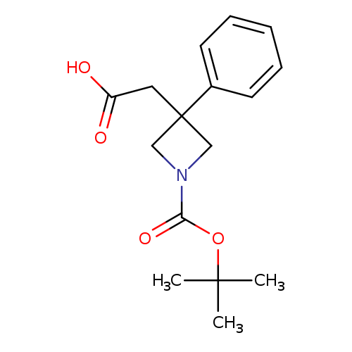 2-{1-[(tert-butoxy)carbonyl]-3-phenylazetidin-3-yl}aceticacid