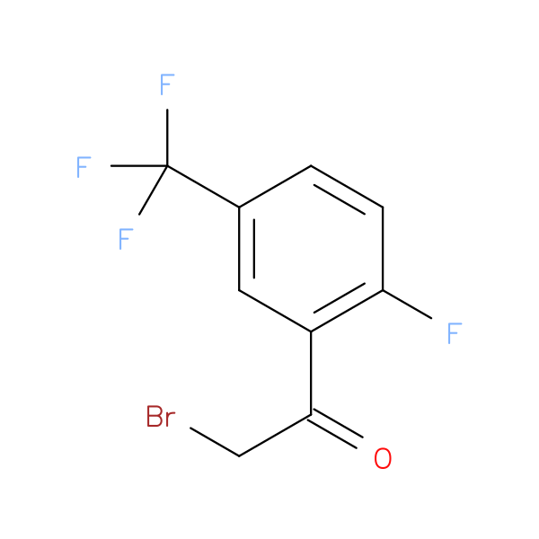 2-FLUORO-5-(TRIFLUOROMETHYL)PHENACYL BROMIDE
