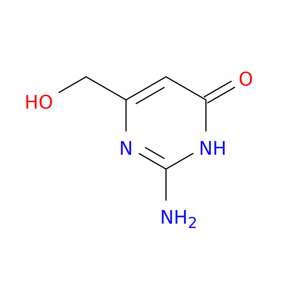2-amino-6-(hydroxymethyl)-3,4-dihydropyrimidin-4-one