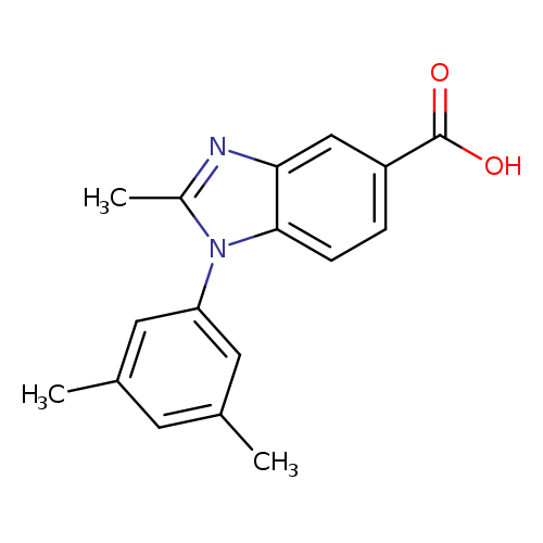1-(3,5-Dimethylphenyl)-2-methyl-1h-benzimidazole-5-carboxylic acid