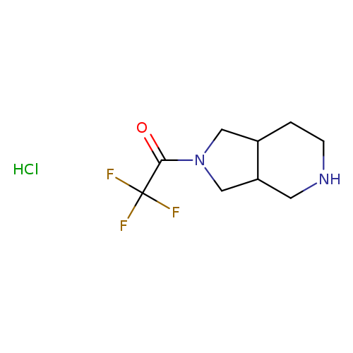 2,2,2-trifluoro-1-{octahydro-1H-pyrrolo[3,4-c]pyridin-2-yl}ethan-1-one hydrochloride, Mixture of diastereomers