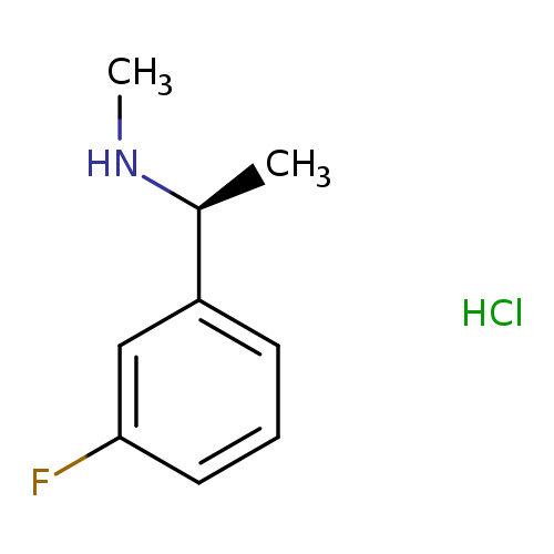 (S)-1-(3-Fluorophenyl)-N-methylethan-1-aminehydrochloride