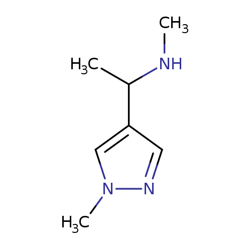 methyl[1-(1-methyl-1H-pyrazol-4-yl)ethyl]amine