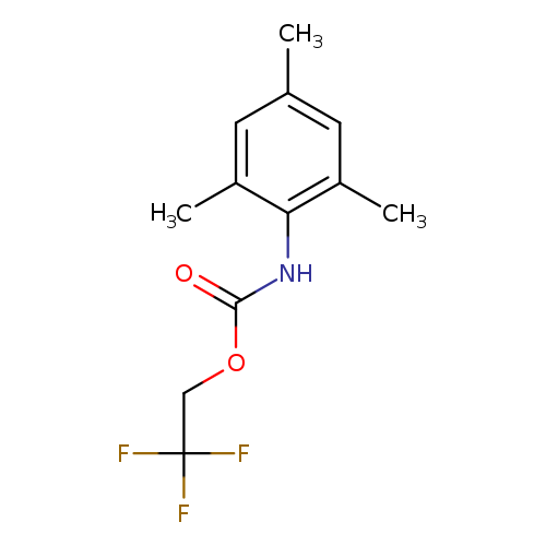 2,2,2-Trifluoroethyl mesitylcarbamate
