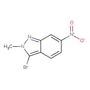 3-Bromo-2-methyl-6-nitro-2H-indazole