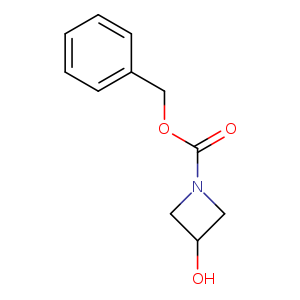 1-Azetidinecarboxylic acid, 3-hydroxy-, phenylmethyl ester