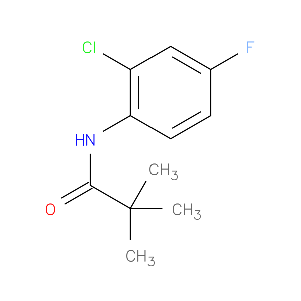 N-(2-chloro-4-fluorophenyl)-2,2-dimethylpropanamide