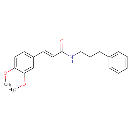 3-(3,4-dimethoxyphenyl)-N-(3-phenylpropyl)acrylamide