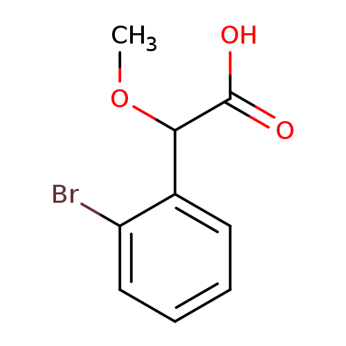 2-(2-bromophenyl)-2-methoxyacetic acid