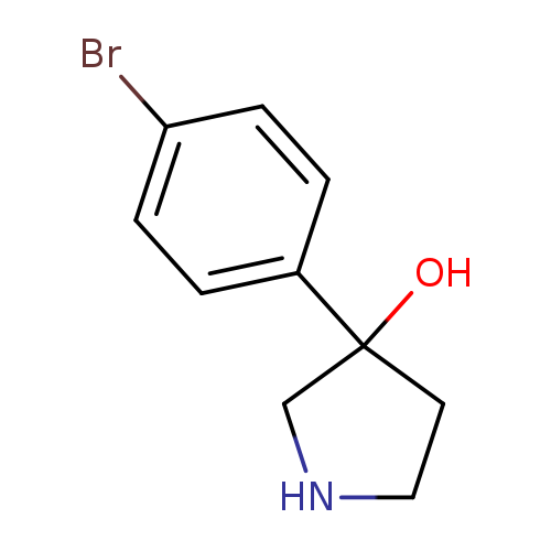 3-(4-Bromophenyl)-3-pyrrolidinol