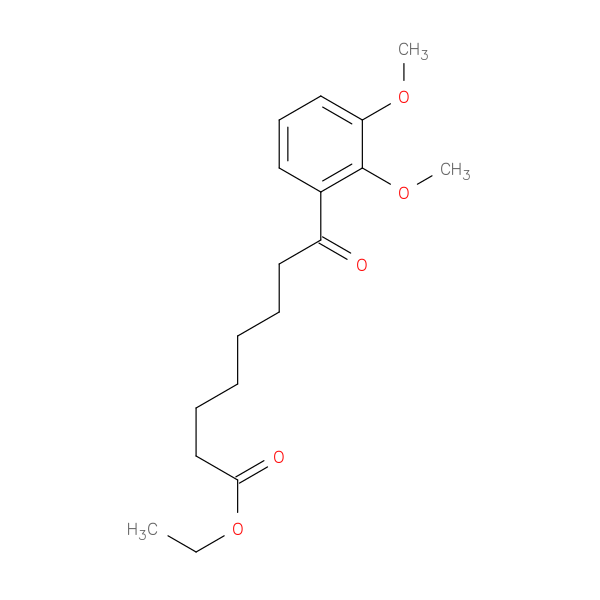 Ethyl 8-(2,3-dimethoxyphenyl)-8-oxooctanoate