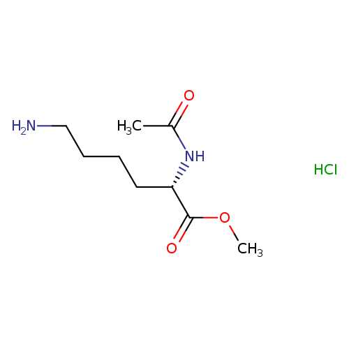 L-Lysine, N2-acetyl-, methyl ester, hydrochloride (1:1)