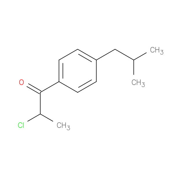 2-chloro-1-[4-(2-methylpropyl)phenyl]propan-1-one