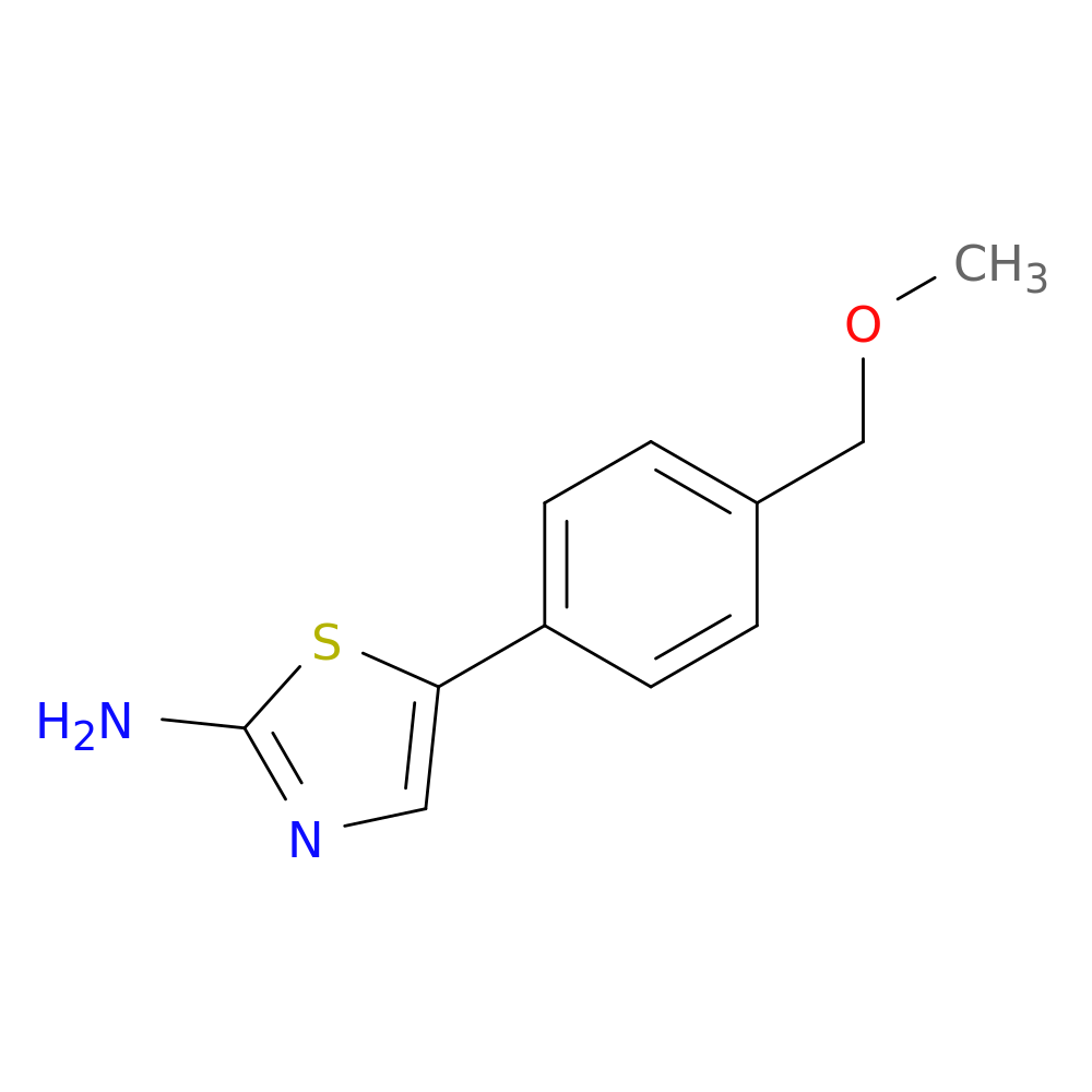 5-(4-(Methoxymethyl)phenyl)thiazol-2-amine
