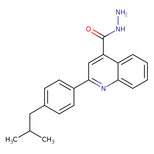 2-(4-Isobutylphenyl)quinoline-4-carbohydrazide