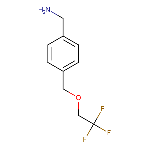 {4-[(2,2,2-trifluoroethoxy)methyl]phenyl}methanamine