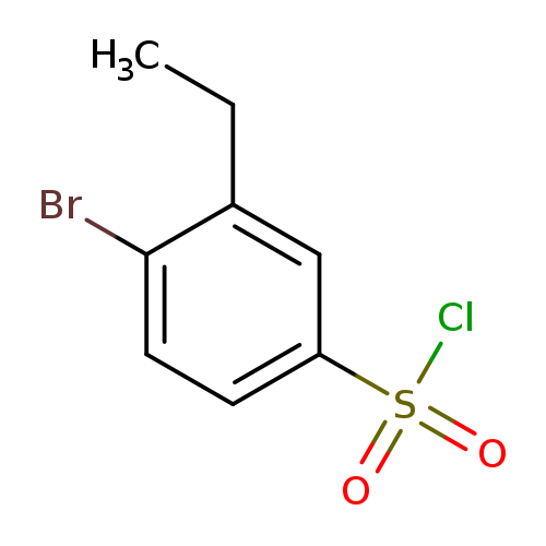 4-bromo-3-ethylbenzene-1-sulfonyl chloride