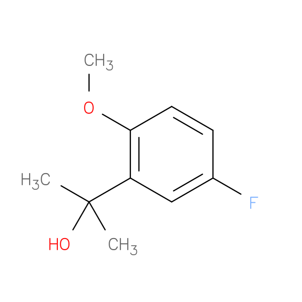 2-(3-Fluoro-6-methoxyphenyl)-2-propanol